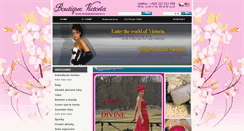 Desktop Screenshot of boutiquevictoria.cz